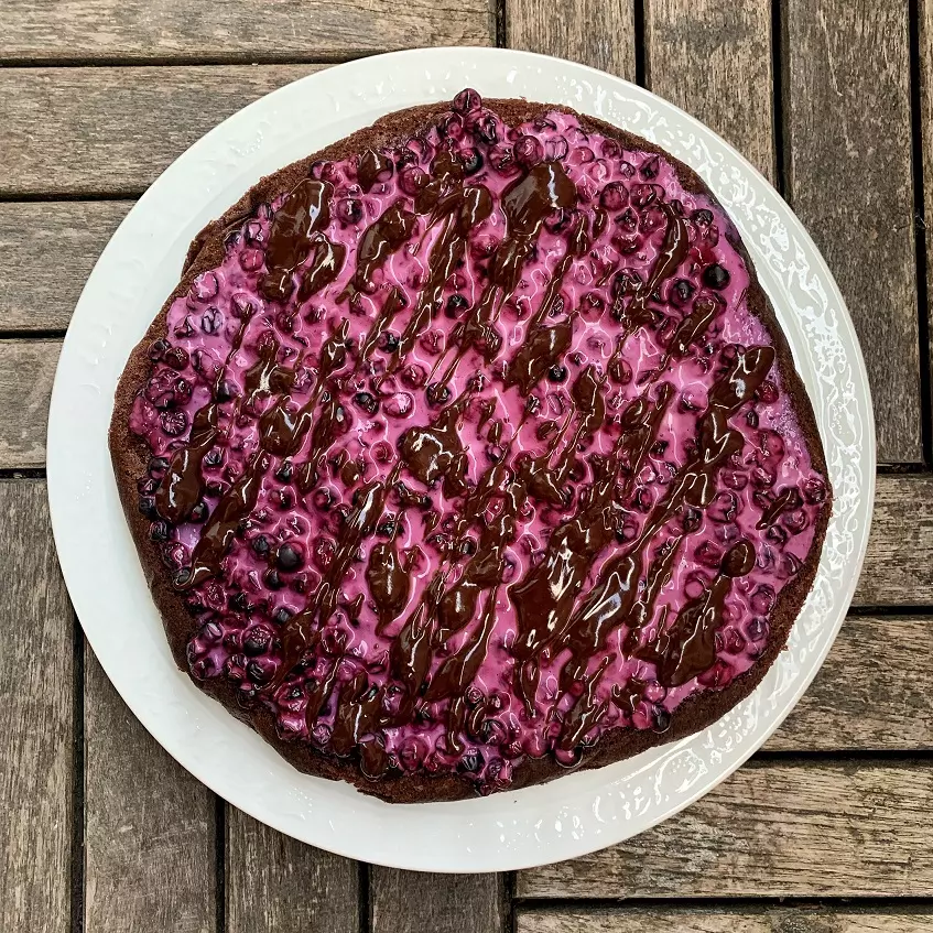 Proteinska čokoladna torta