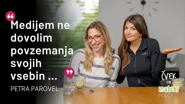 VIDEO in PODCAST: Brez filtra o podjetništvu in prepoznavnosti s Petro Parovel