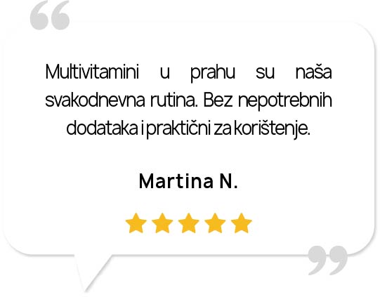 Multivitamini u prahu bez okusa za djecu