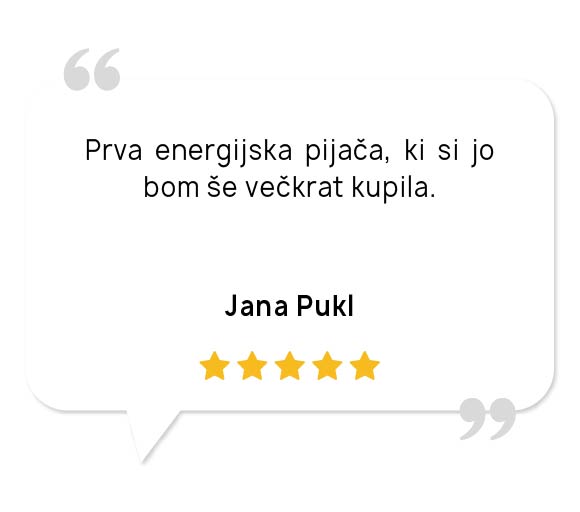 Naravna energijska pijača brusnica