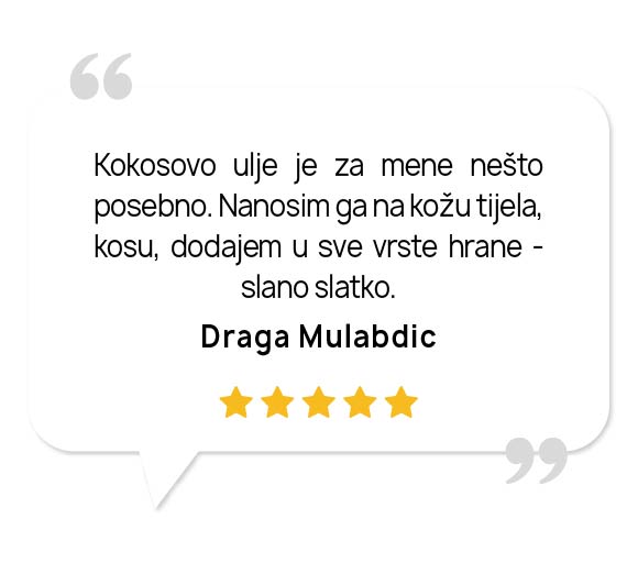 Djevičansko kokosovo ulje bio