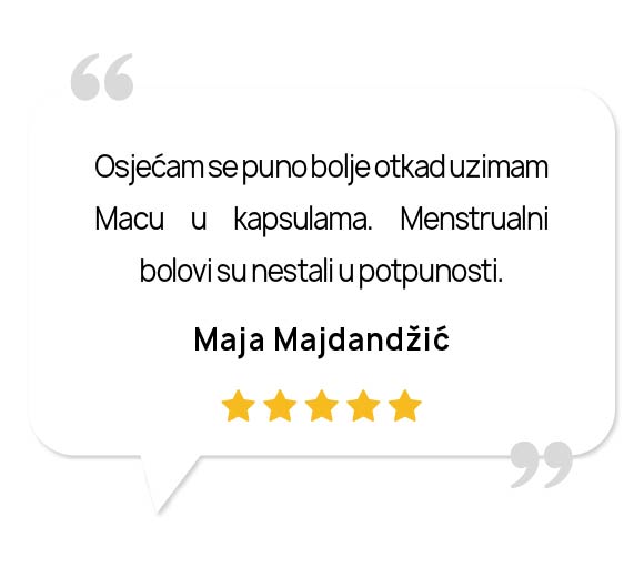 Maca u kapsulama bio