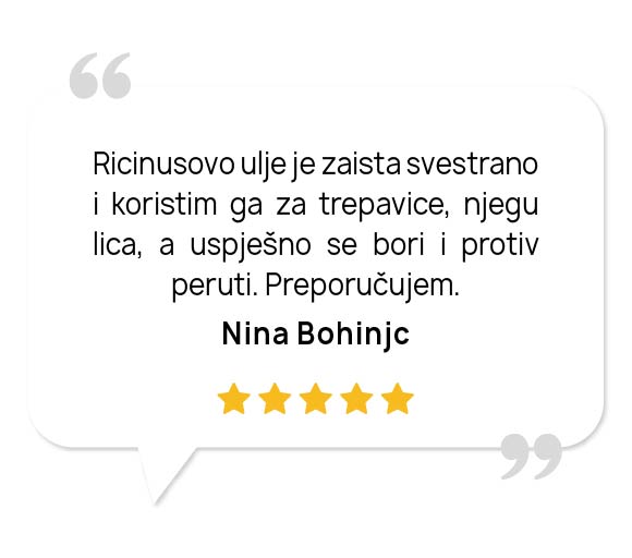 Ricinusovo ulje bio 100ml